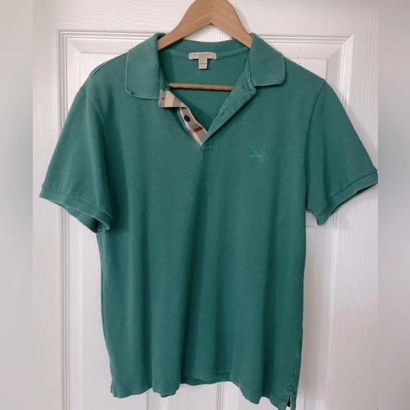 Burberry Shirts Burberry Polo Shirt 75 Reads Size L Fits